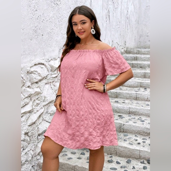 Women's Off-Shoulder Ruffle Top - Picture 4 of 4